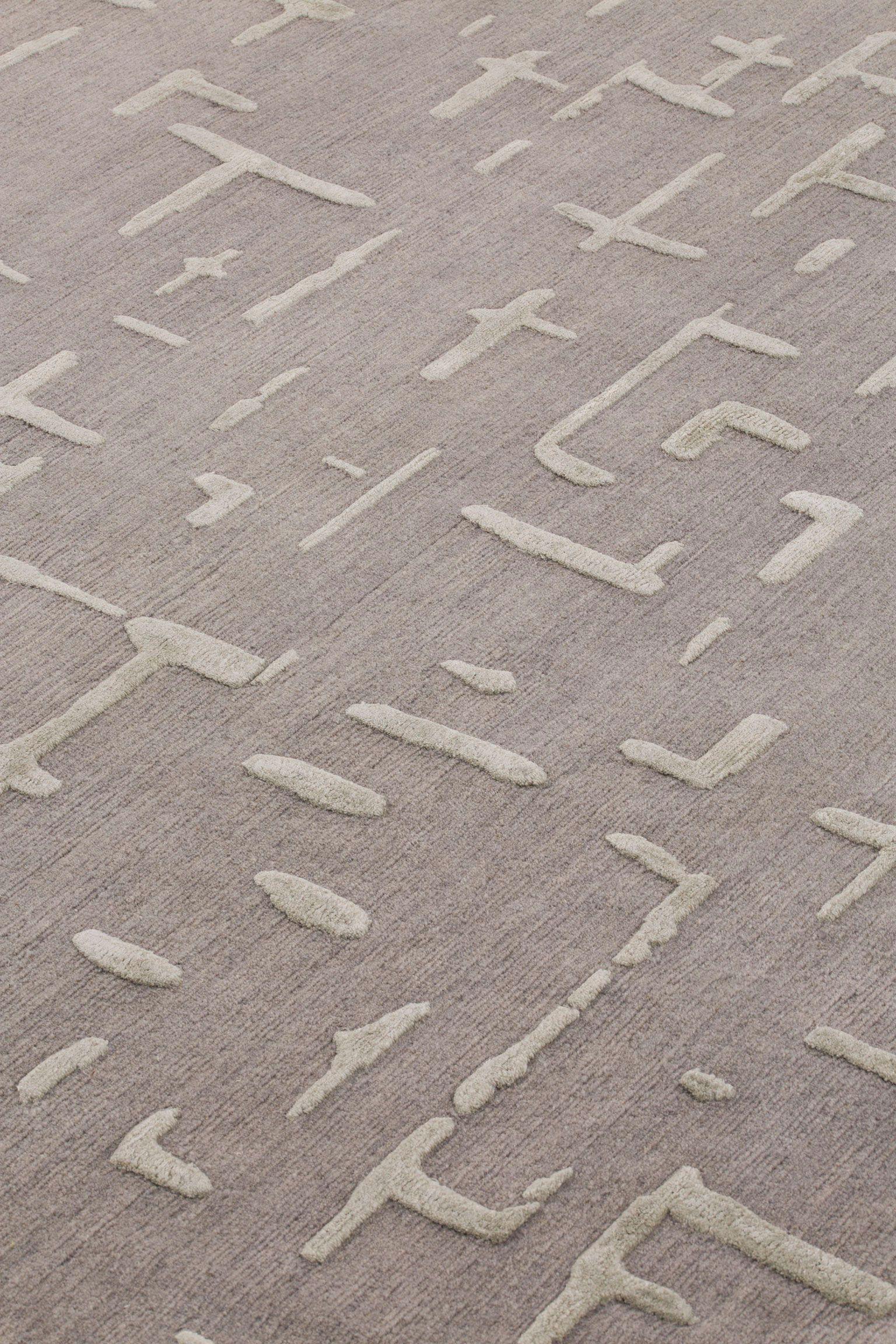 Nepalese cc-tapis Pure Le(s)s Rug by Christophe Delcourt For Sale