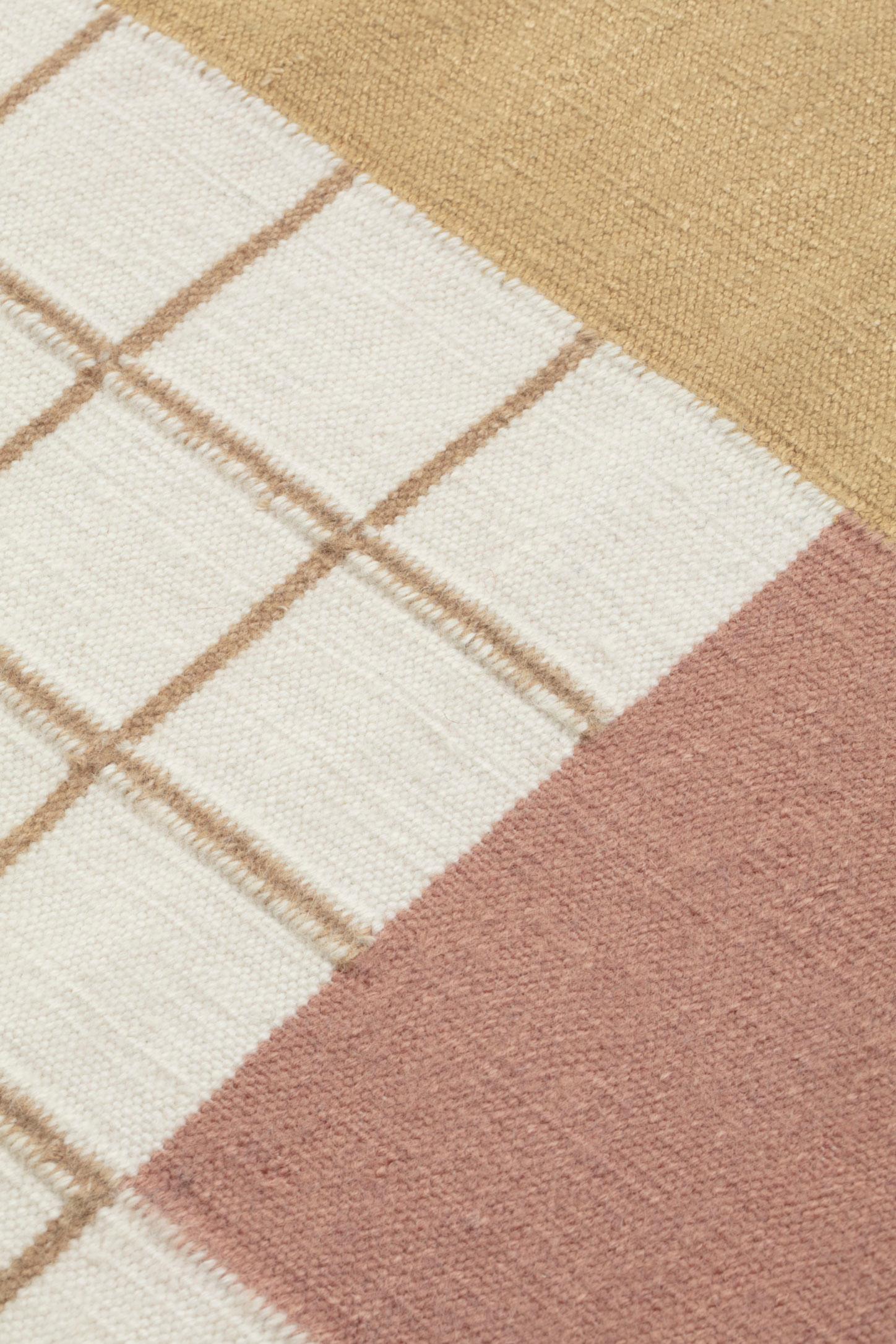 Lana cc-tapis RAAG COLLECTION - RAAG RECTANGULAR GRID 1 tappeto fatto a mano di  Doshi Levien in vendita