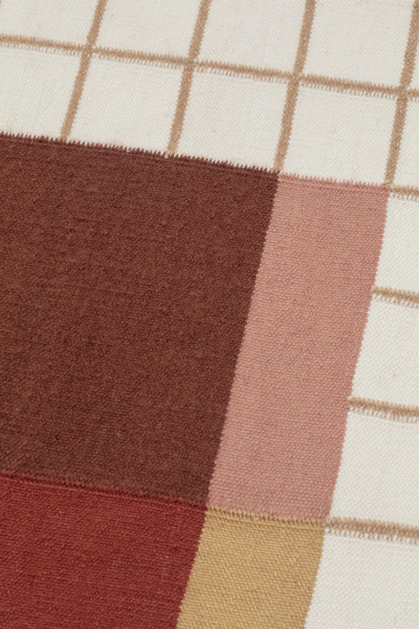 cc-tapis RAAG COLLECTION - RAAG RECTANGULAR GRID 1 tappeto fatto a mano di  Doshi Levien in vendita 2
