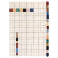 cc-tapis Raag Collection - RAAG RECTANGULAR GRID 2 handmade rug by  Doshi Levien