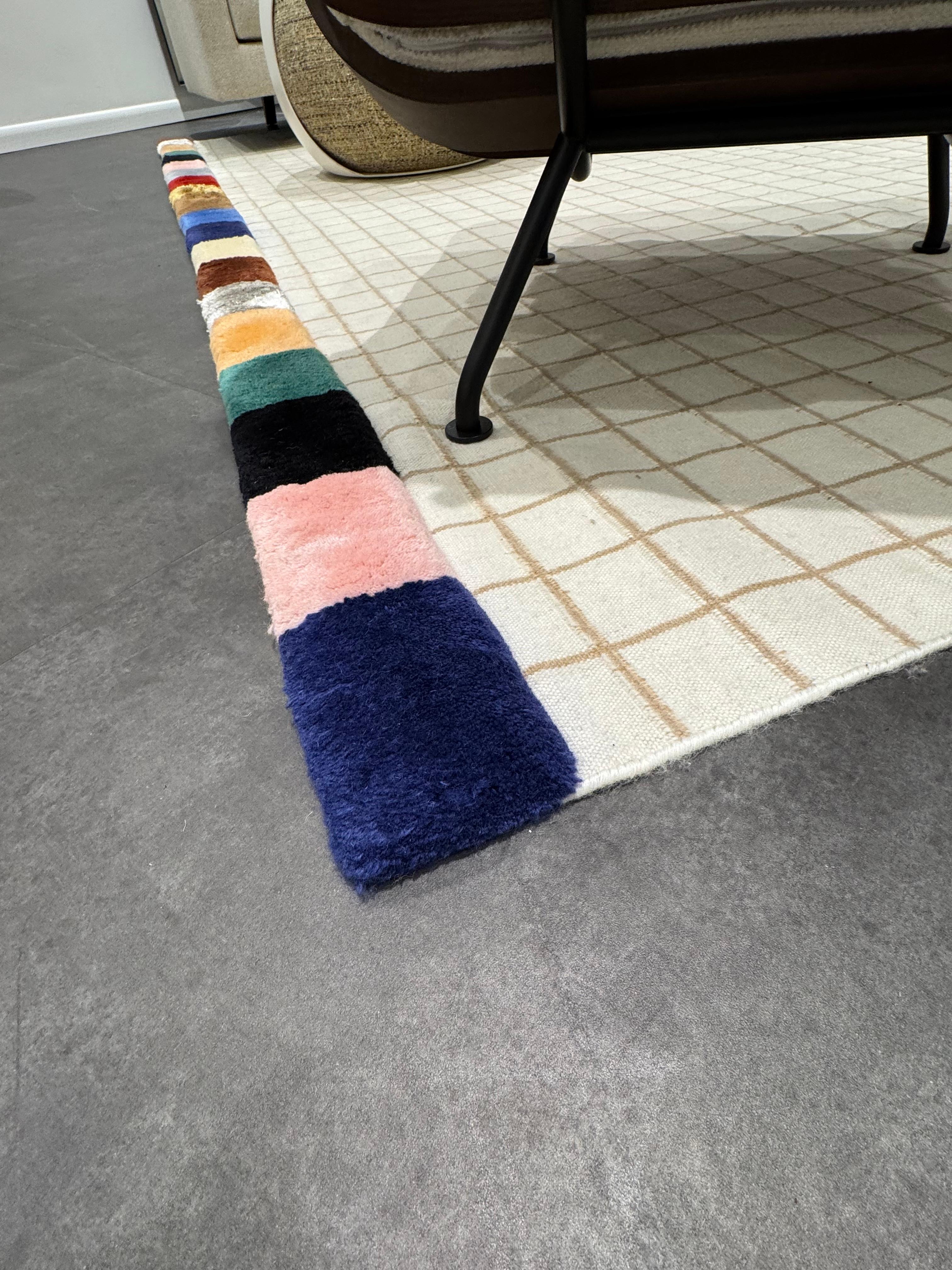 cc tapis RAAG RECTANGULAR GRID 3 DOSHI LEVIEN Teppich auf Lager im Angebot 1