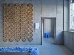 cc-tapis Alfombra artesanal RILIEVO en Acabado Arena by Cristina Celestino