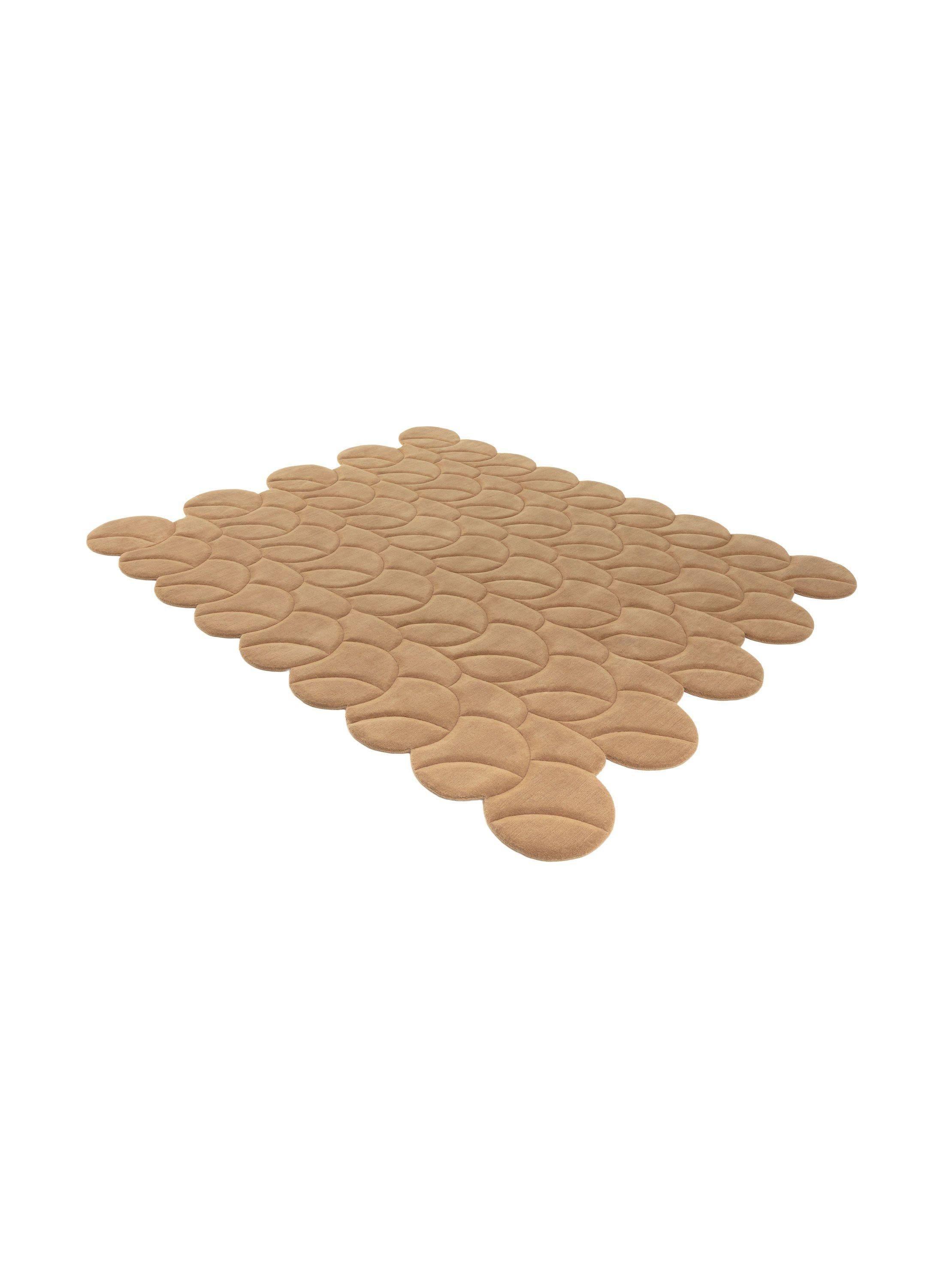 cc-tapis Tappeto a mano RILIEVO in finitura sabbia di Cristina Celestino In condizioni Nuovo in vendita a Brooklyn, NY