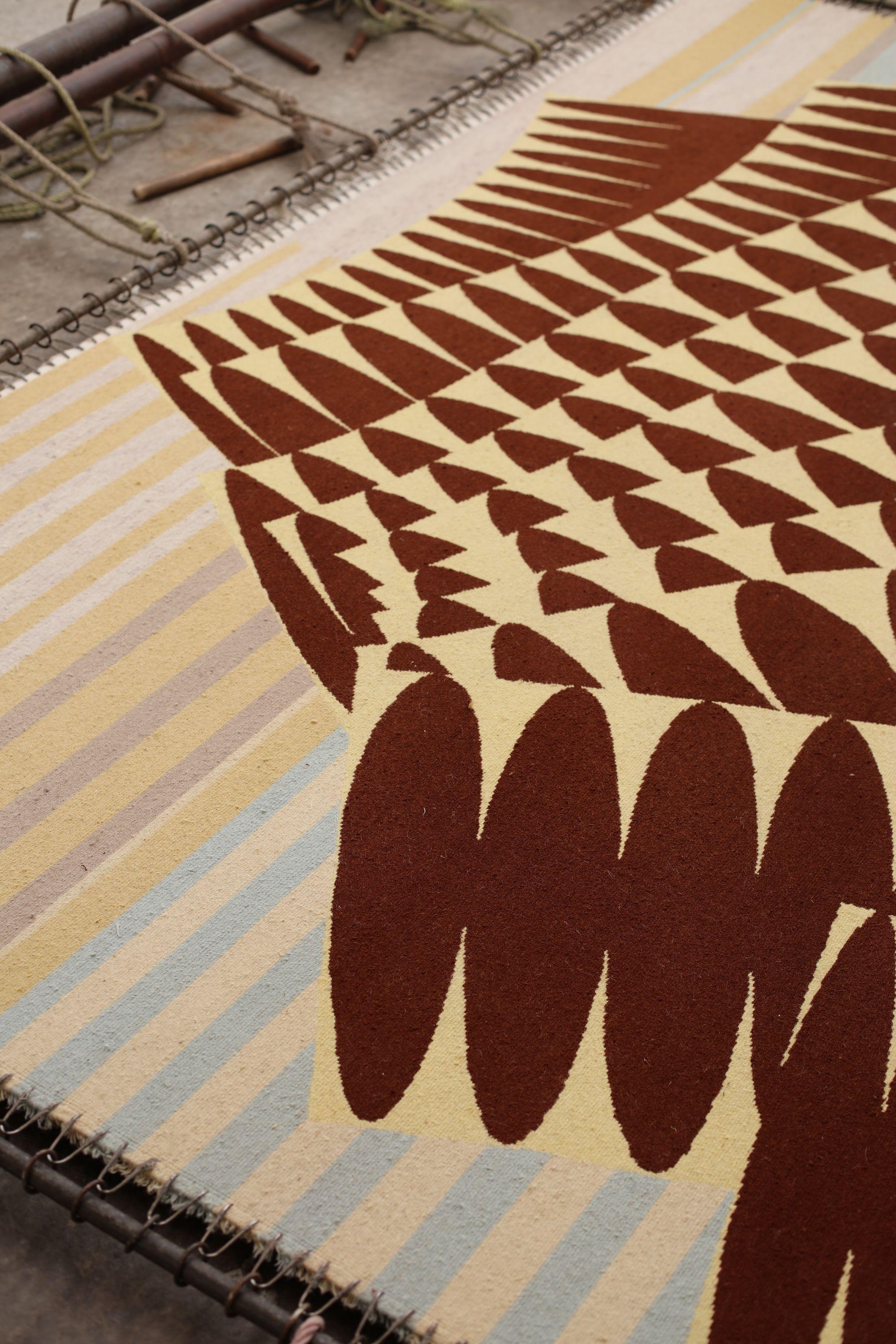 cc-tapis RIPPLE handgefertigter Teppich in Earth glow Finish von Patricia Urquiola im Angebot 3