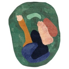 cc-tapis RUDE COLLECTION - TONGUE-AND-CHEEK handmade rug by Faye Toogood