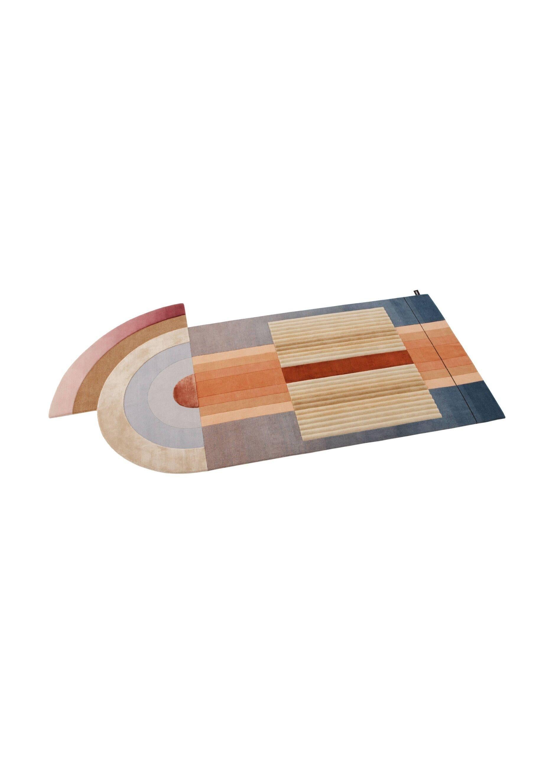 Laine cc-tapis Rug Bliss Big Blue by Mae Engelgeer en vente