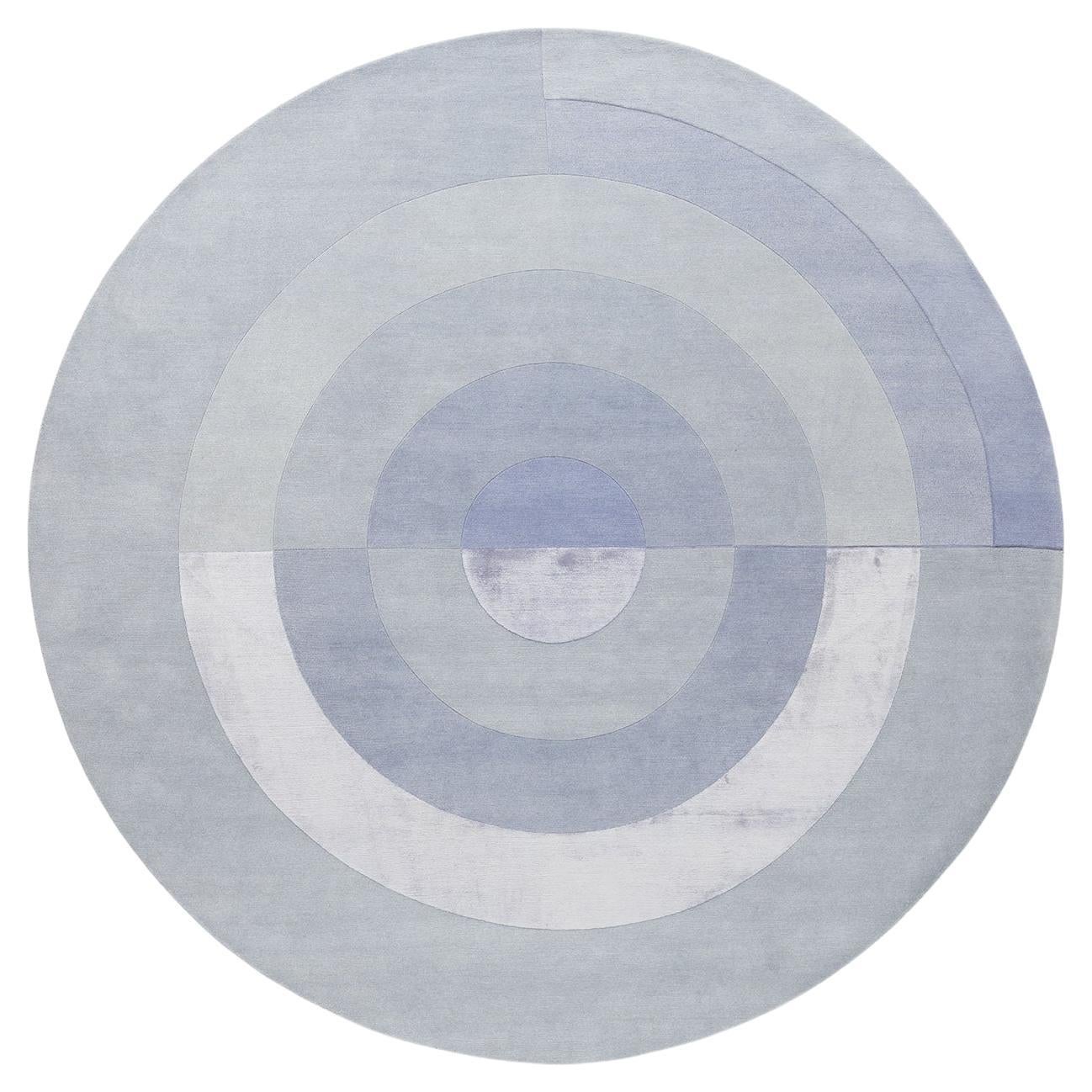 cc-tapis Bliss-Teppich in rundem Monocolor von Mae Engelgeer