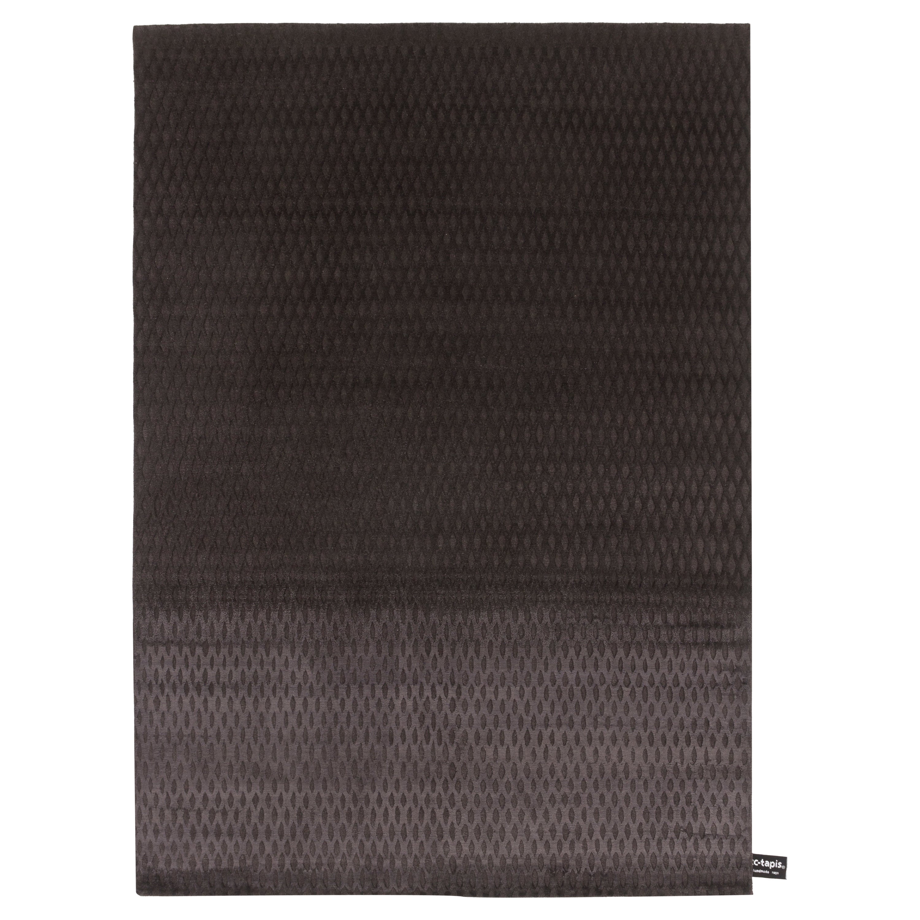 cc-tapis Teppich Käfig anthrazitfarben von Faye Toogood im Angebot