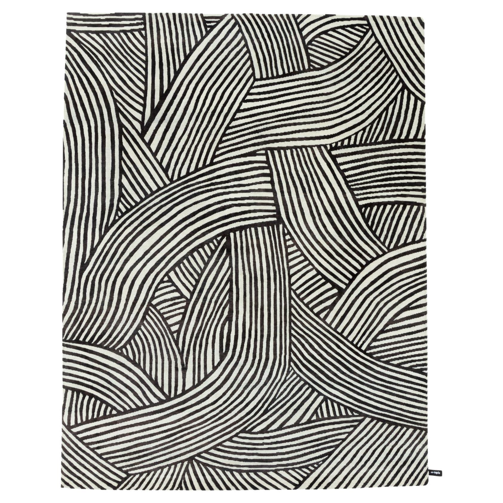 cc-Tapis Rug Inky Dhow Black by Bethan Gray - IN STOCK