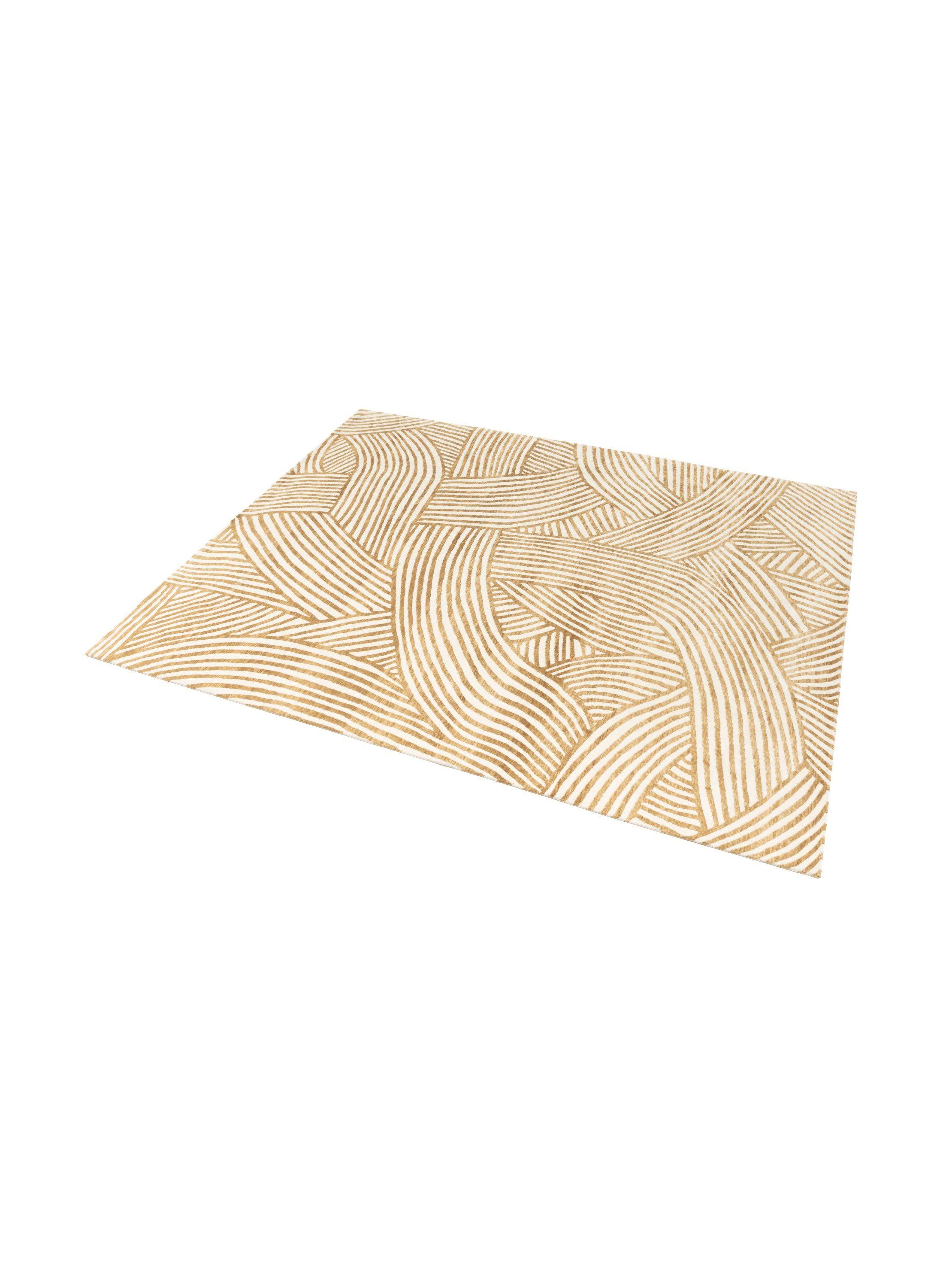 cc-tapis Rug Inky Dhow Gold by Bethan Gray (21. Jahrhundert und zeitgenössisch) im Angebot