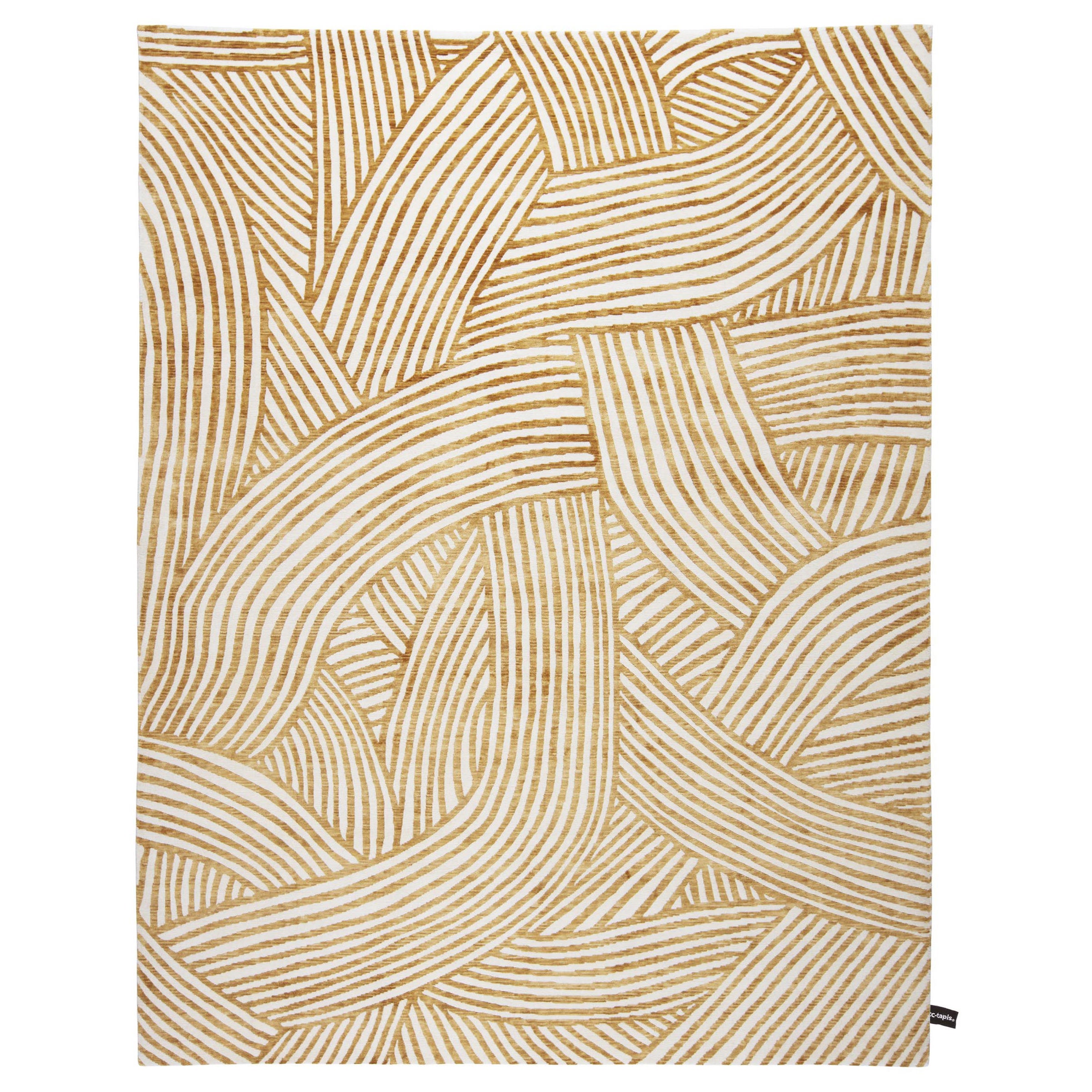 cc-tapis Teppich Inky Dhow Gold von Bethan Gray