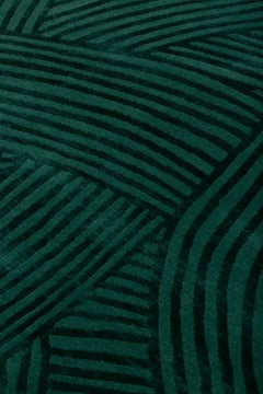 cc-tapis Rug Inky Dhow Green by Bethan Gray