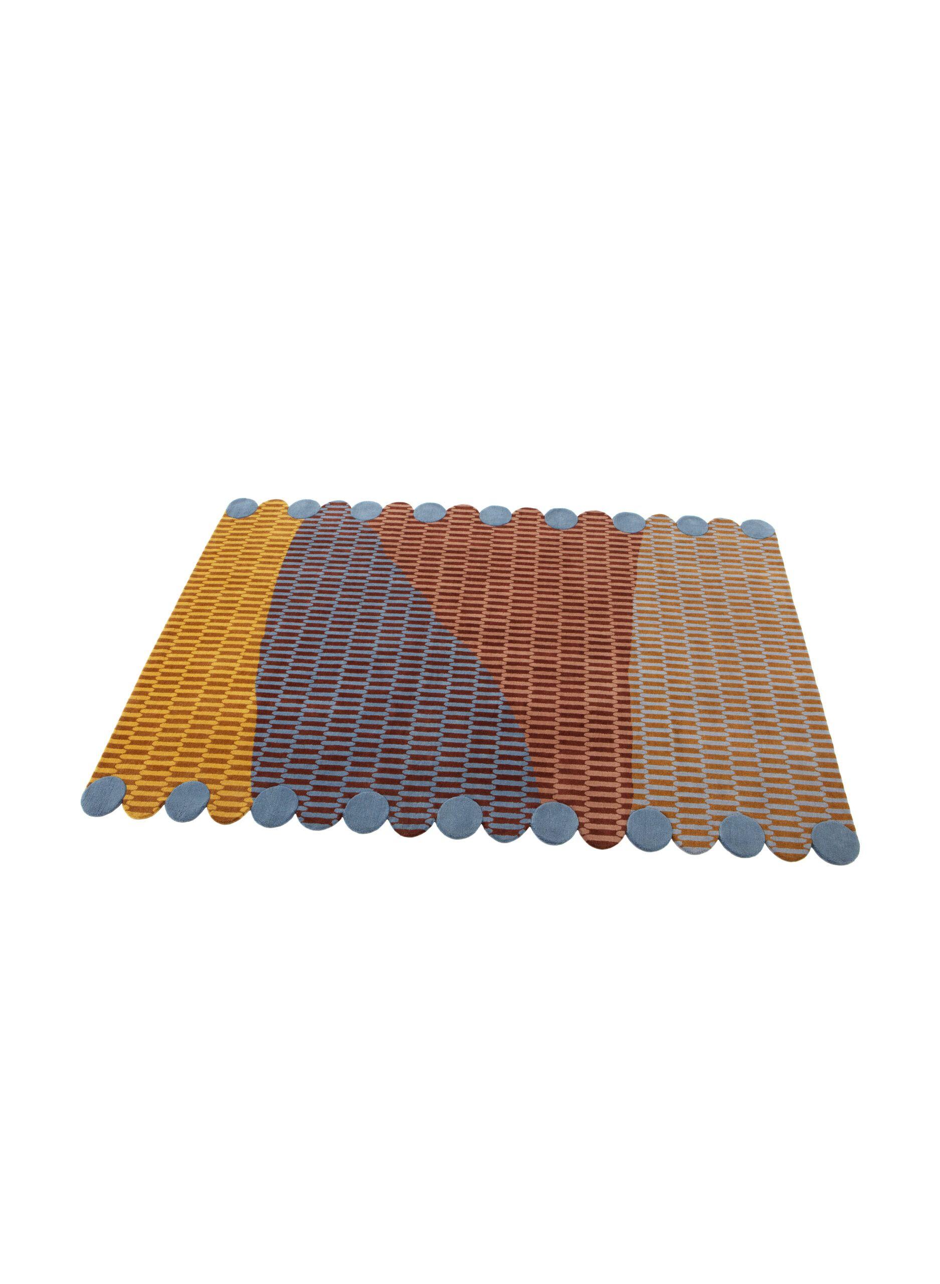 Contemporary cc-tapis Rug Tapis Paysage Au Soleil by Cristina Celestino for Maison Matisse For Sale