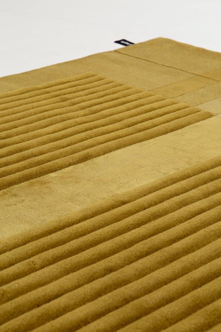 Modern cc-tapis Rug Ultimate Bliss Gold by Mae Engelgeer for Duplex, Showroom Sample For Sale