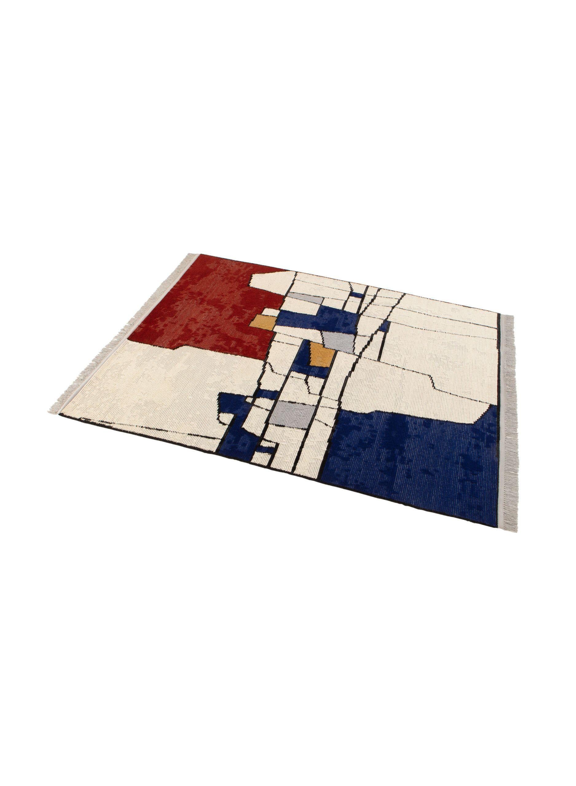 XXI secolo e contemporaneo cc-tapis Tappeto Segni Minimi 4 di Giuseppe Di Costanzo in vendita