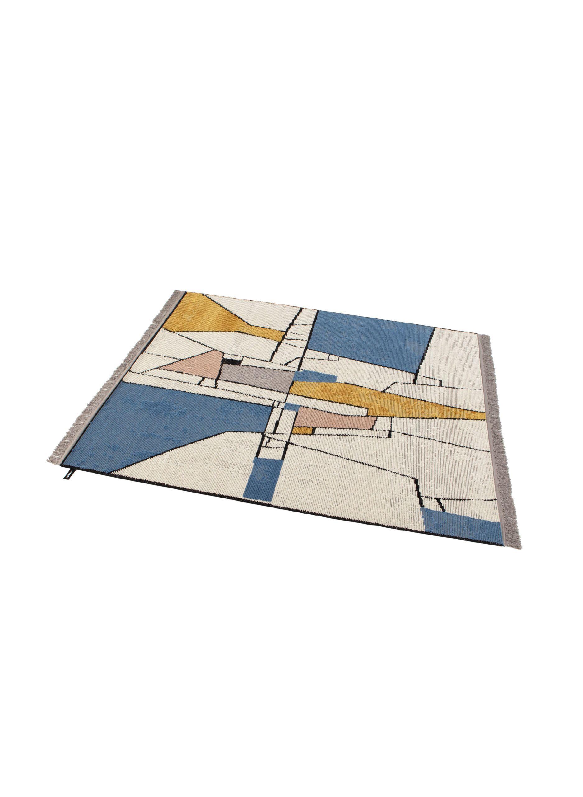 Contemporary cc-tapis Segni Minimi 6 Rug by Giuseppe Di Costanzo For Sale