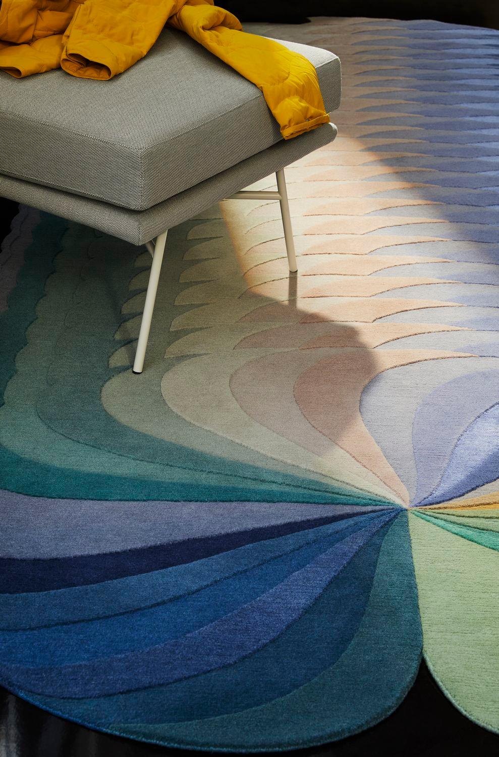 Hand-Knotted cc-tapis Slinkie Runner Rug by Patricia Urquiola For Sale