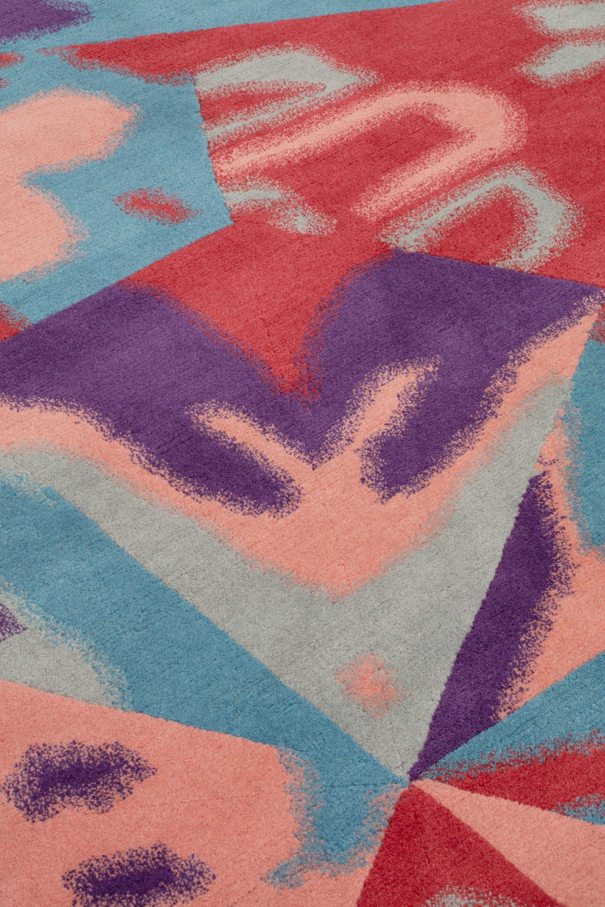 cc-tapis SOFT WOOD handmade rug by Bethan Laura Wood In New Condition For Sale In Brooklyn, NY