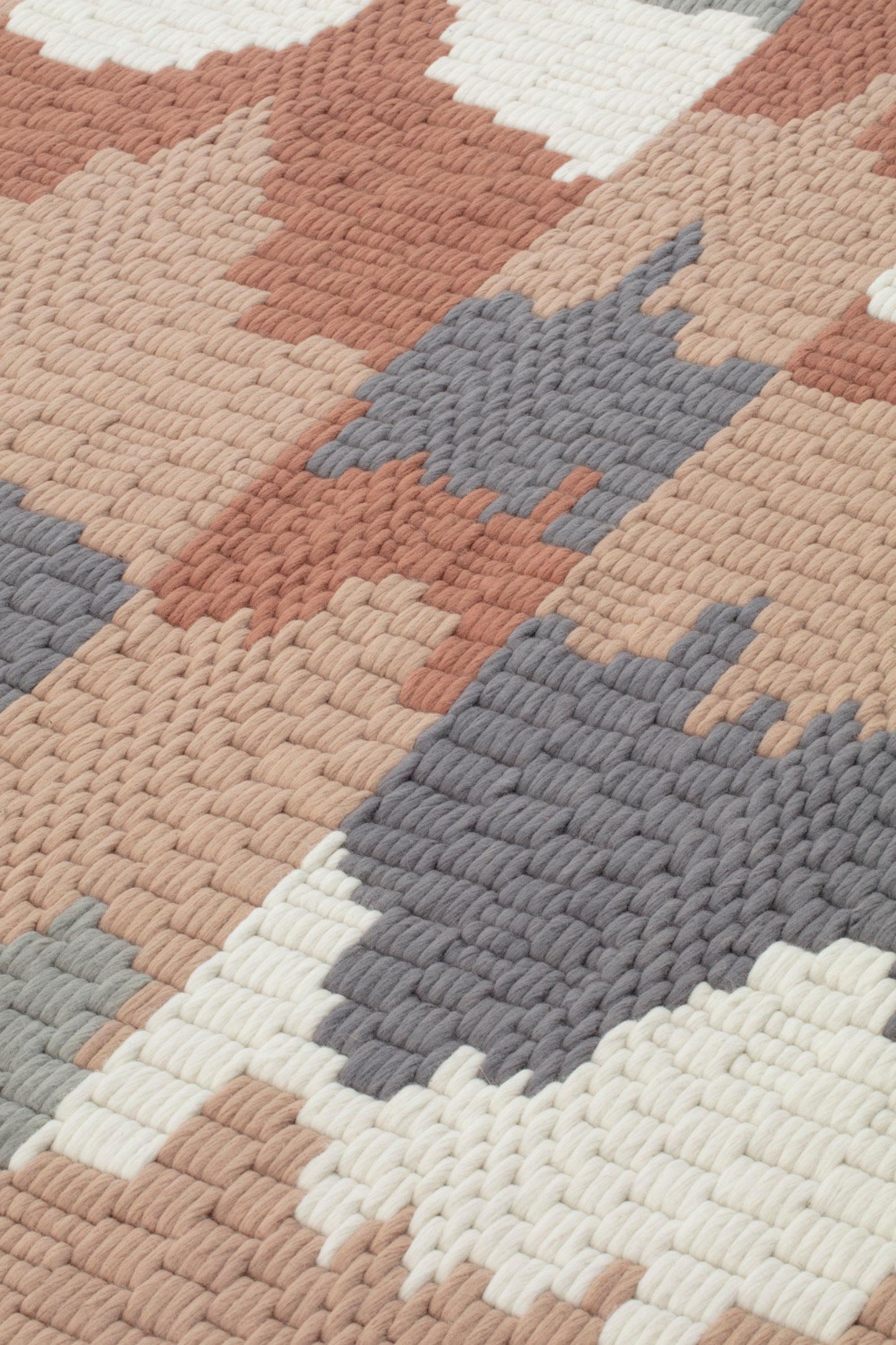 cc-tapis SONORA IRON, handgefertigter Teppich von Patricia Urquiola (Handgewebt) im Angebot