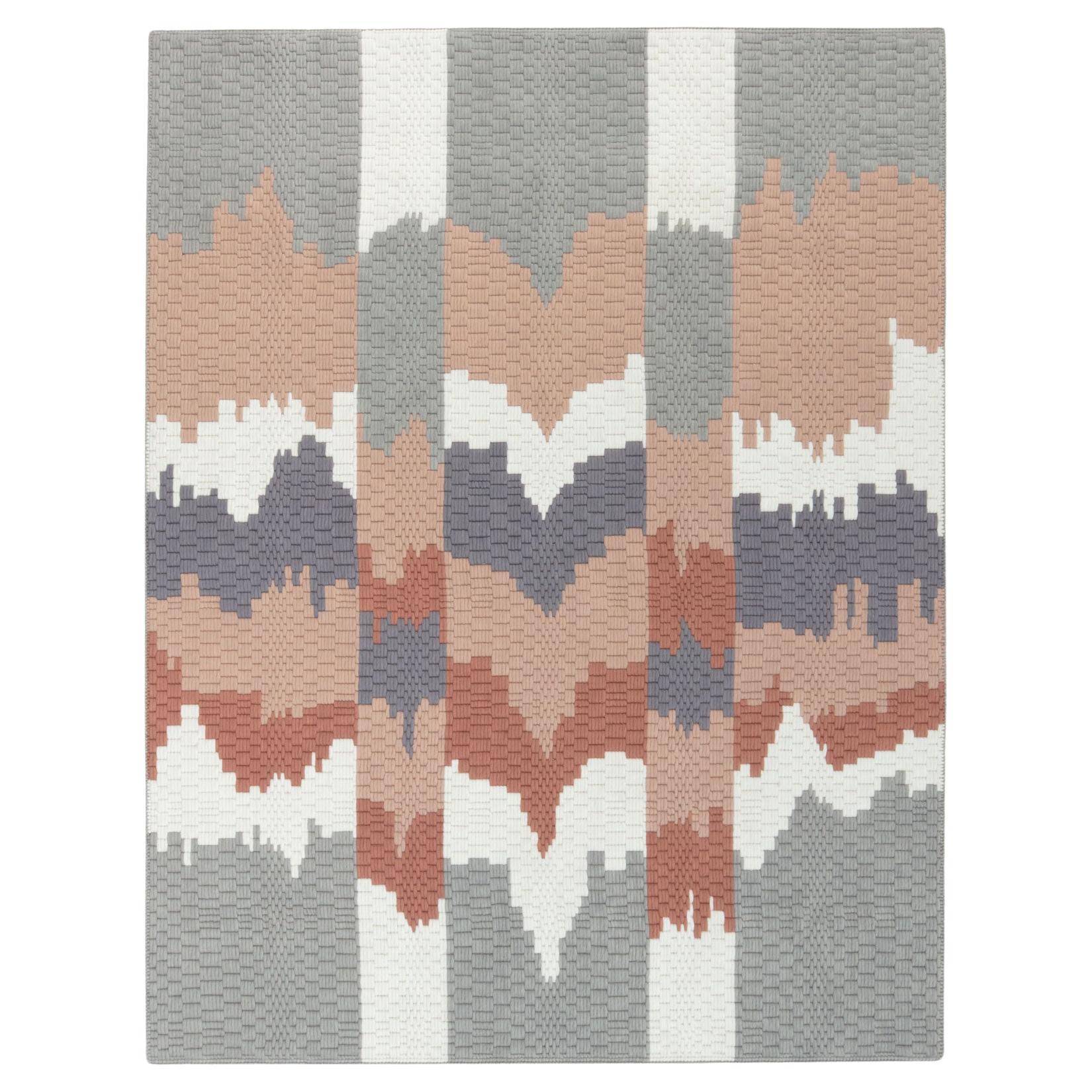 cc-tapis SONORA IRON handmade rug by Patricia Urquiola For Sale