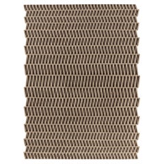 cc-tapis SPIRALÉ tapis fait main en Dark undyed de Dominique Perrault