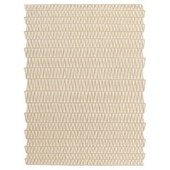 cc-tapis SPIRALÉ tapis fait main en tissu non teint Light par Dominique Perrault