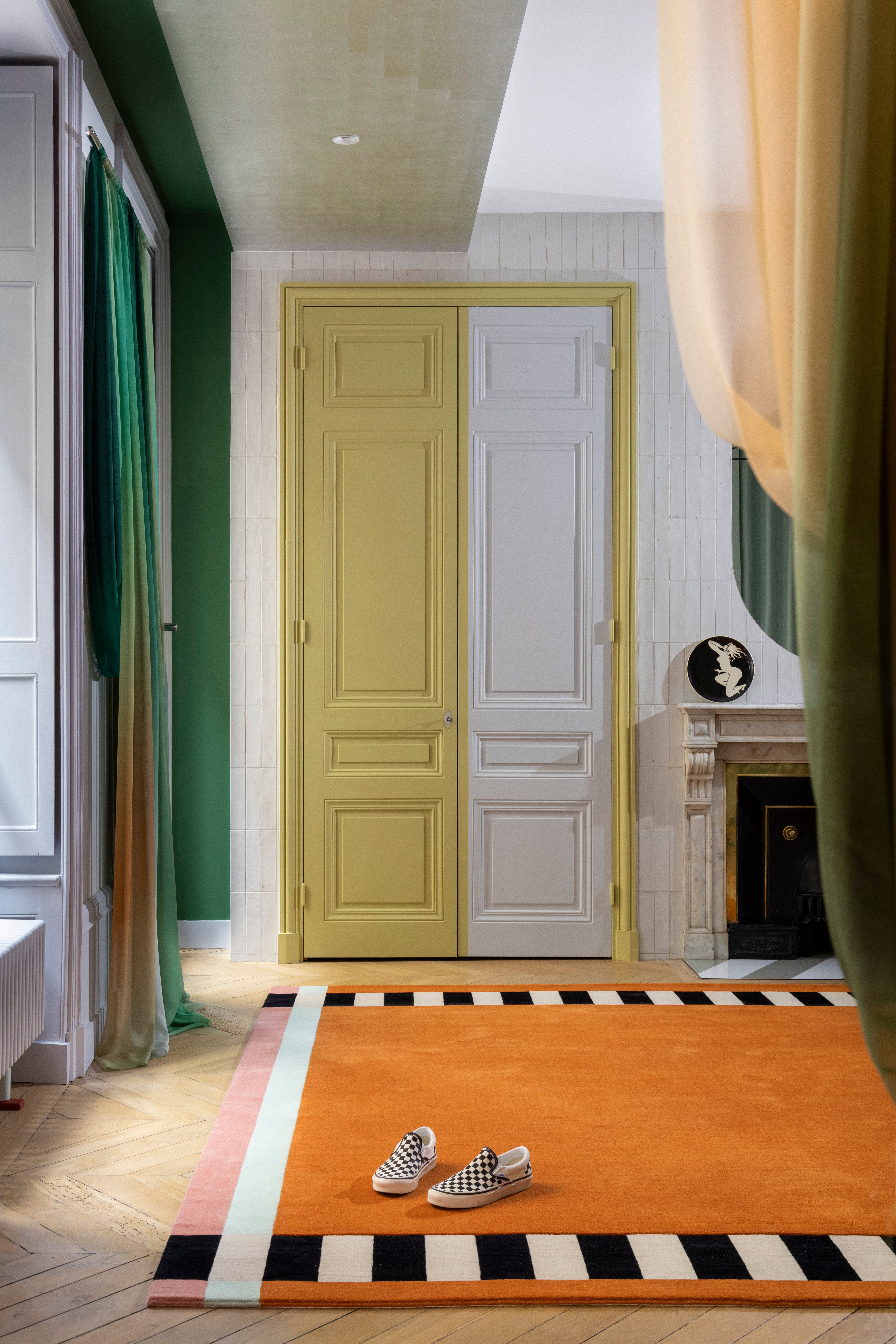 cc-tapis Collezione Strict Rayures So Much Fun dello Studio Claude Cartier in vendita