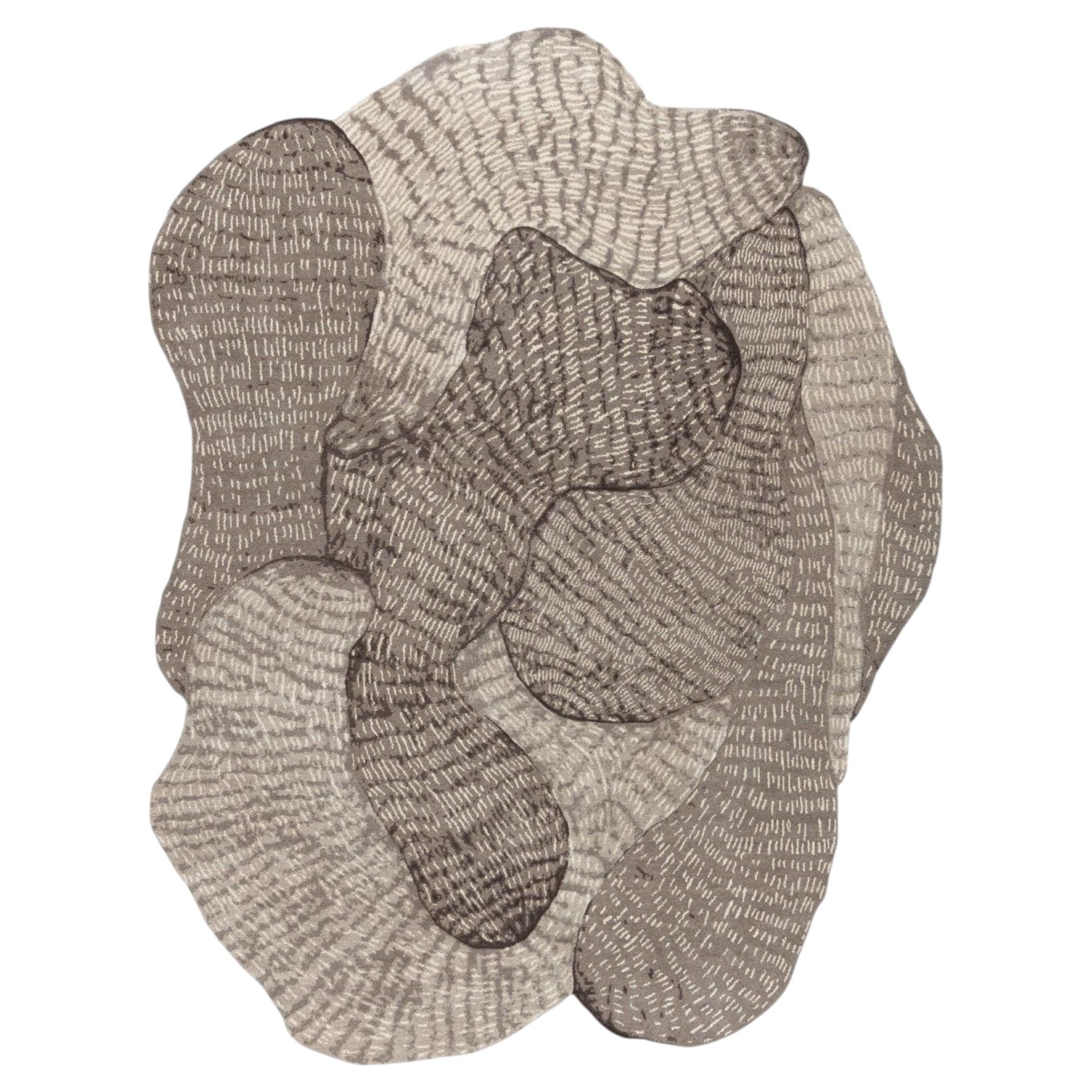 cc-tapis SWARM handmade rug in Wool by Marléne Huissoud