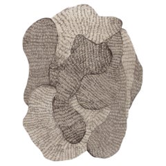 cc-tapis SWARM handmade rug in Wool by Marléne Huissoud