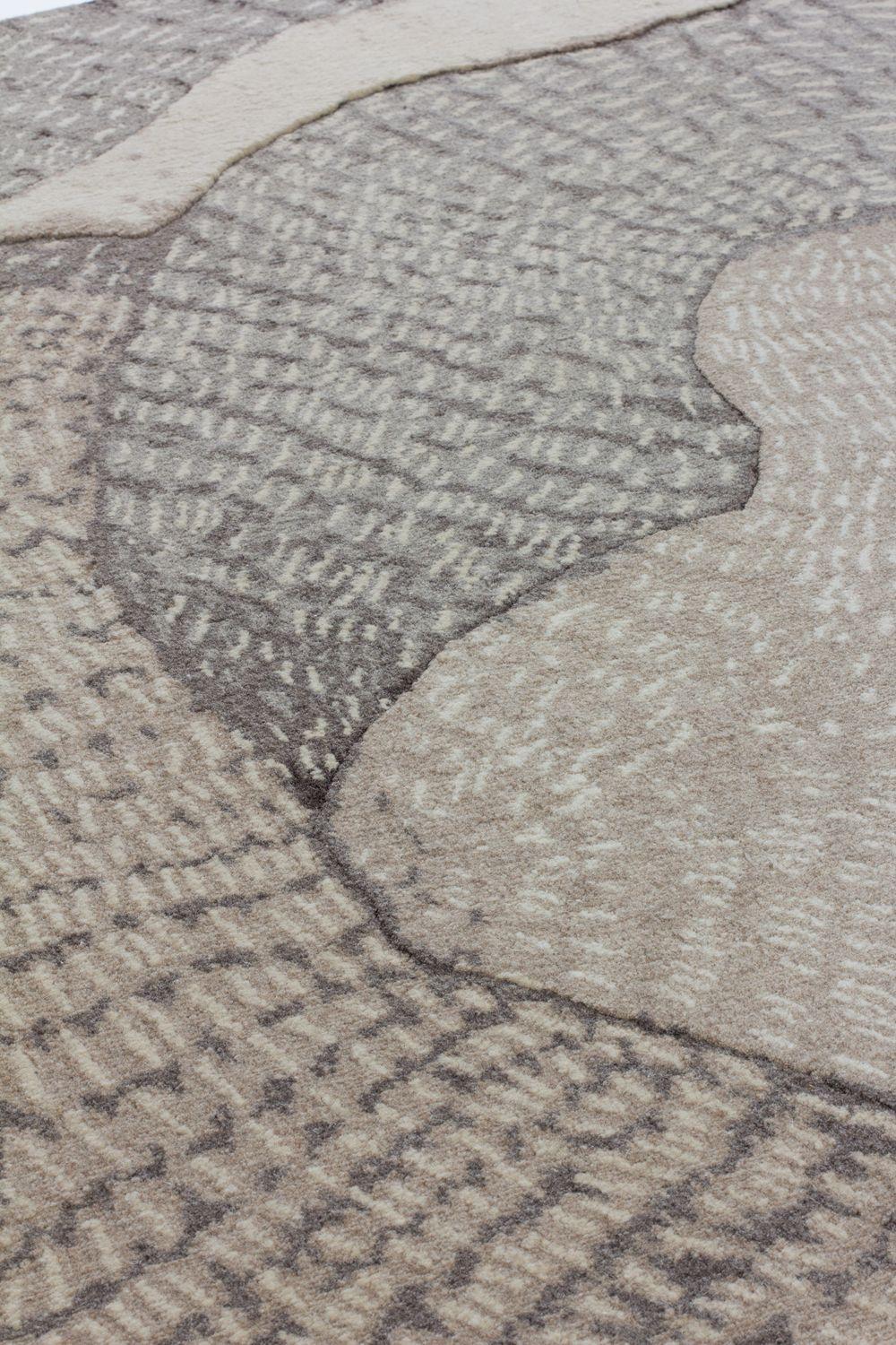 Annodato a mano cc-tapis Sciame rotondo di Marlene Houissoud in vendita