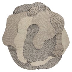 cc-tapis SWARM Tapis rond fait main par Marléne Huissoud