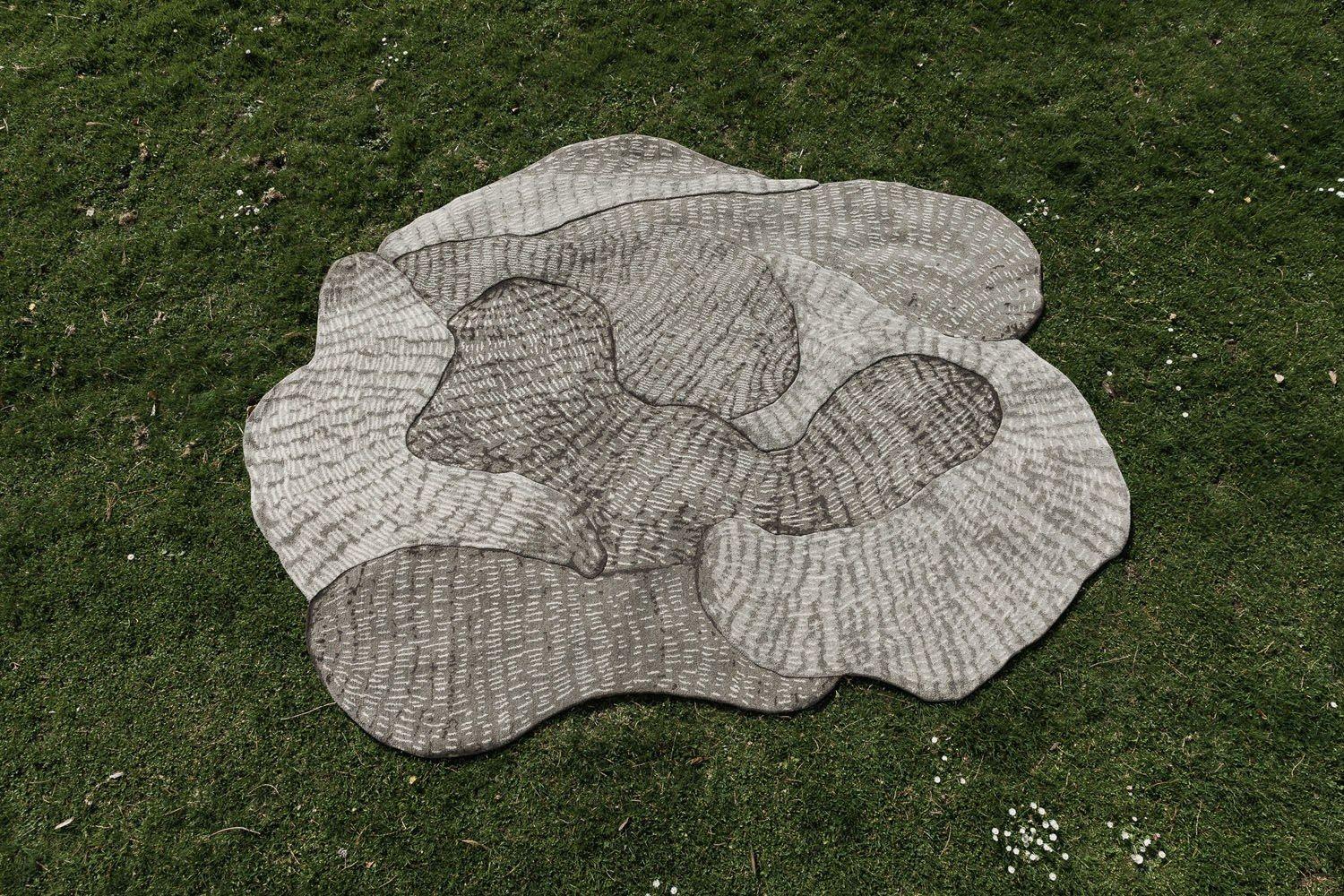 Nepalese cc-tapis Swarm Rug by Marlene Houissoud For Sale