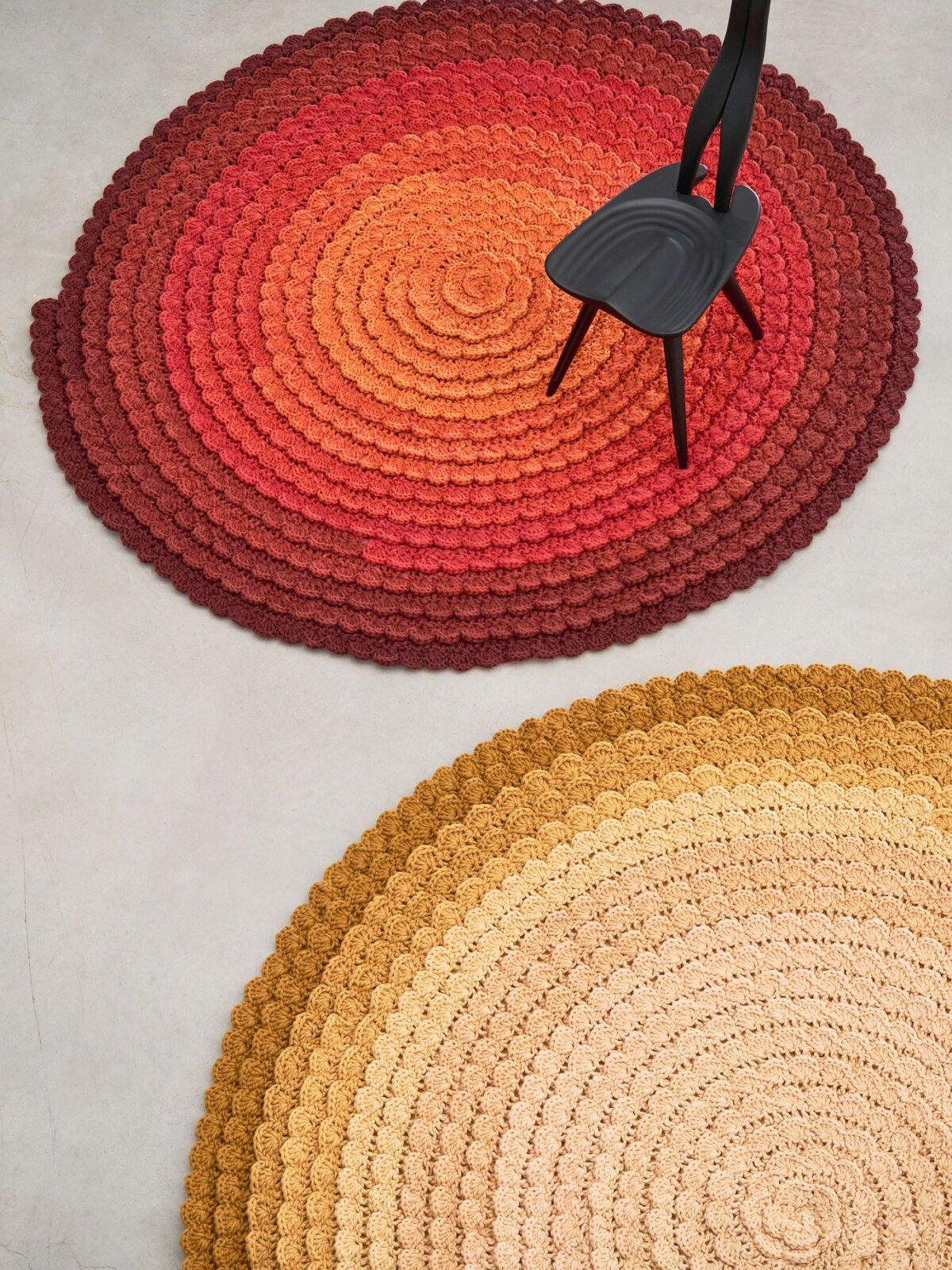 Die Swirl Collection bietet eine Vielzahl von Teppichen, die von den vier Jahreszeiten inspiriert sind, mit so vielsagenden Namen wie Herbst, Frühling, Winter und Sommer. Jeder Teppich ist eine einzigartige Interpretation der Nuancen und Gefühle der