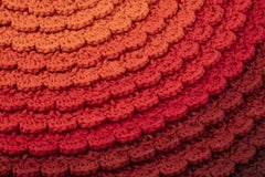 cc-tapis SWIRL OTOÑO Alfombra pequeña hecha a mano por Univers Uchronia