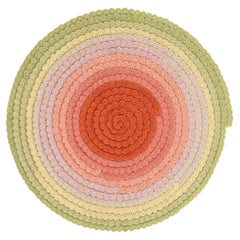 cc-tapis SWIRL SPRING handmade rug by Univers Uchronia