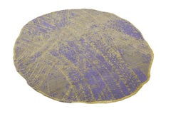 cc-tapis Tcp Kollektion Car Park 3 Rund in Glitch Lime Violett von Odd Matter