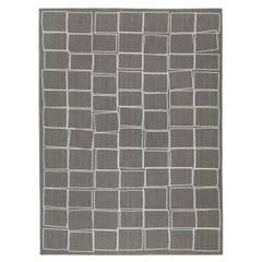 cc-tapis Tessera Offset Large rug in Light grey by Yabu Pushelberg