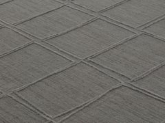 cc-tapis Tessera Offset Medium, tappeto in grigio scuro di Yabu Pushelberg