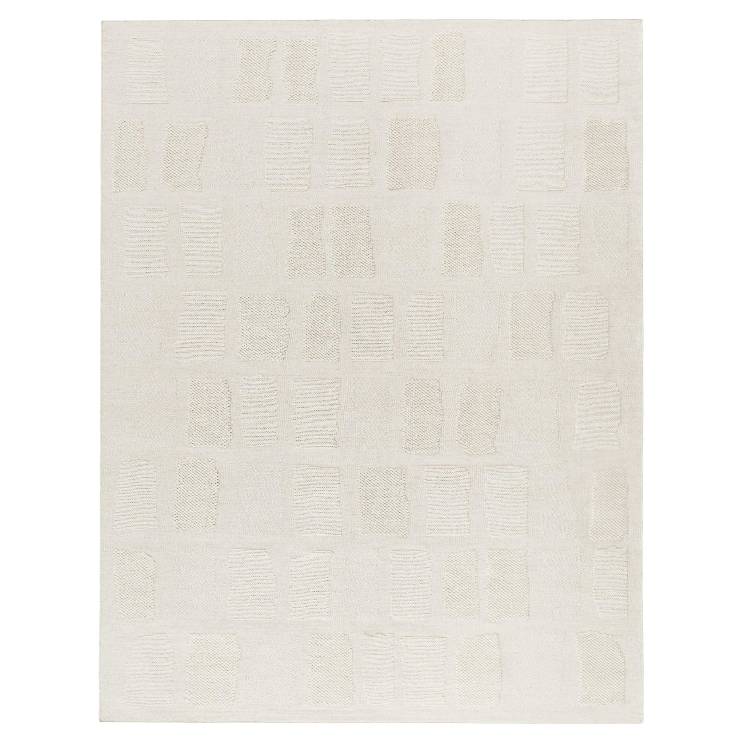 cc-tapis Tappeto Tessera Outcropped Medium in Whiting di Yabu Pushelberg