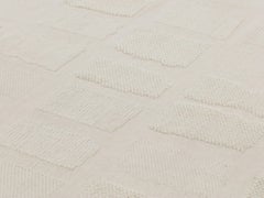 cc-tapis Tessera Outcropped Small rug in White by Yabu Pushelberg