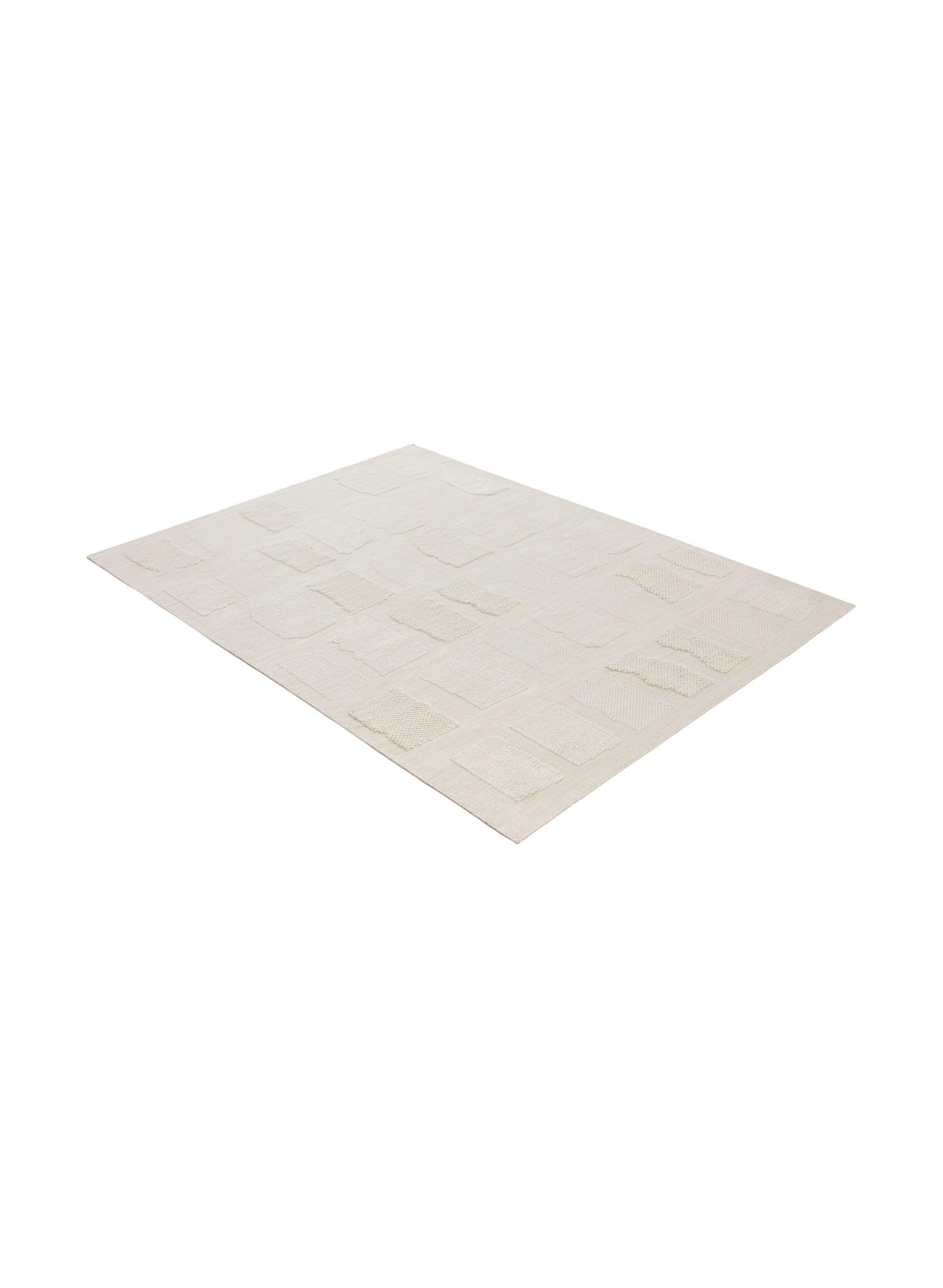 Annodato a mano cc-tapis Tappeto Tessera Outcropped Small in Whiting di Yabu Pushelberg in vendita