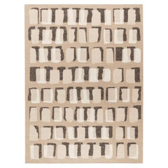 cc-tapis Tessera Overlay Large rug in Moka by Yabu Pushelberg