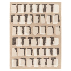 cc-tapis Tessera Overlay Medium rug in Moka by Yabu Pushelberg