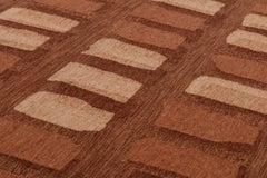 cc-tapis Alfombra Tessera Overlay Medium en Óxido by Yabu Pushelberg