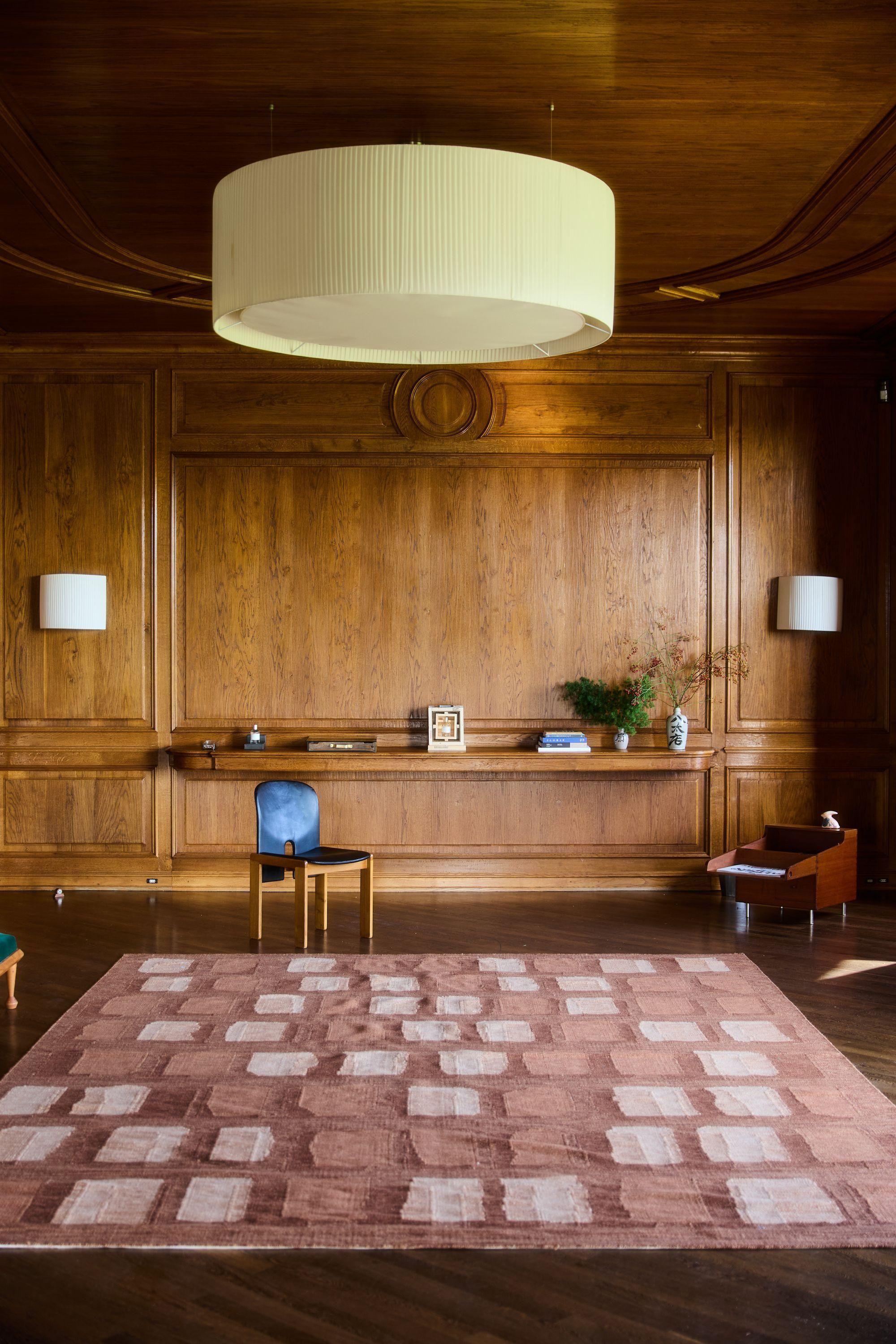 cc-tapis Tappeto Tessera Overlay Medium in Rust di Yabu Pushelberg In condizioni Nuovo in vendita a Brooklyn, NY