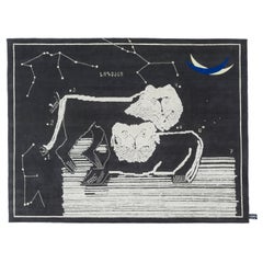 Tapis cc-tapis « Night of a Hunter » (La nuit d'un chasseur) - Les lions au soir - par Rooms Studio