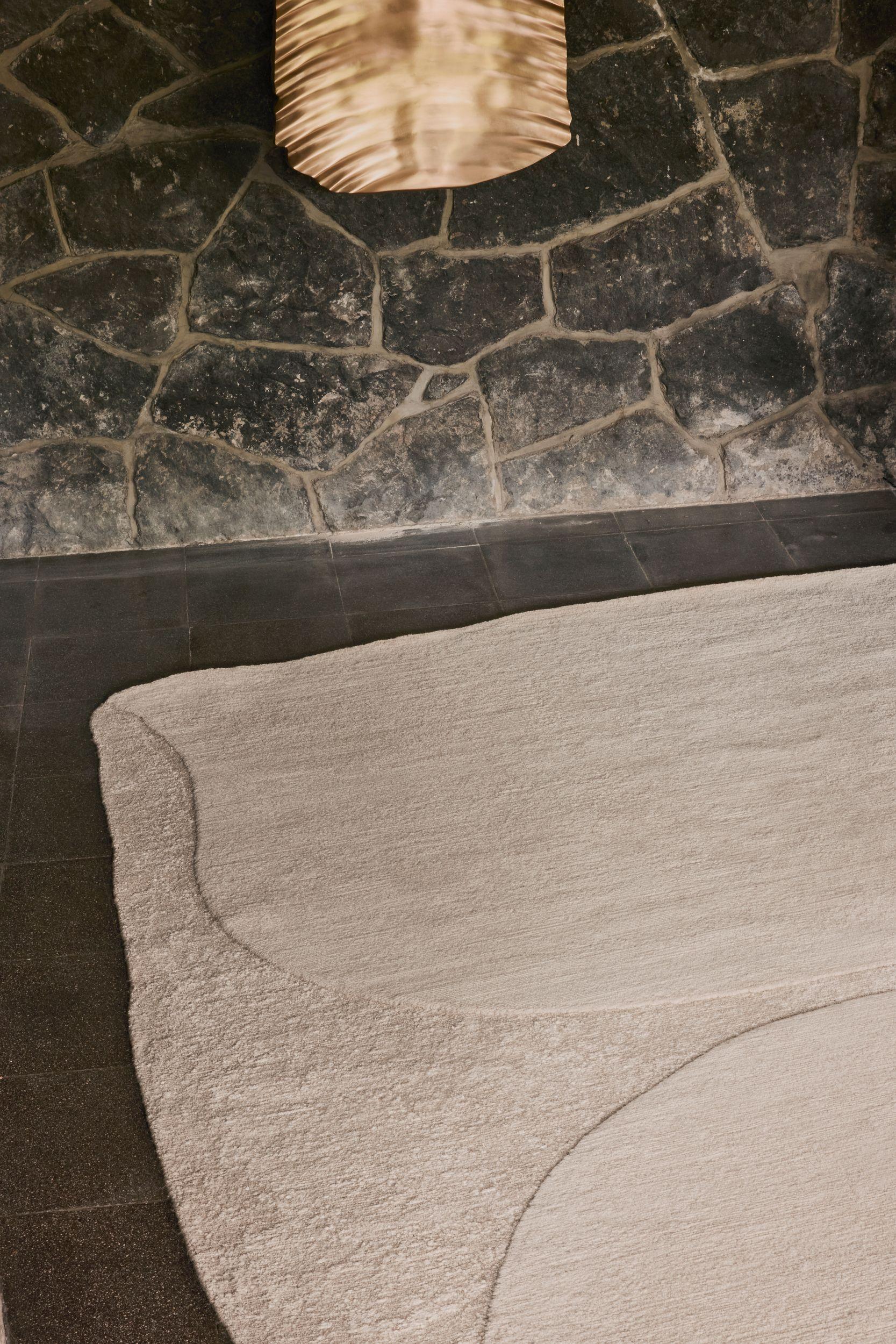 Laine cc-tapis TWINS LIGHT tapis fait main par Eny Lee Parker en vente