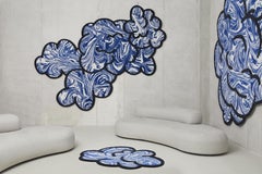 cc-tapis Alfombra Venus Cirrus Azul by Patricia Urquiola