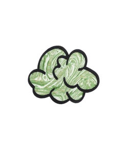cc-tapis Venus Nuvola Rug in Green by Patricia Urquiola