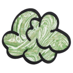 cc-tapis Alfombra Venus Nuvola verde de Patricia Urquiola